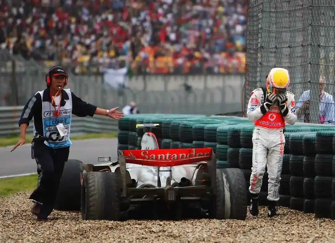McClaren Hamilton GP China 2007 lost championship